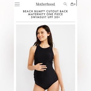 Maternity one piece swimsuit